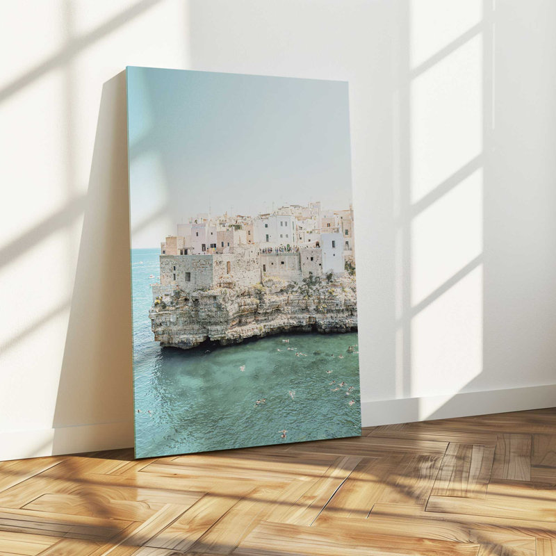 Impression sur toile Ocean's Edge I, H 18 po x l 12 po x P 1,25 po, Toile tendue