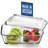 2oz. Glass Food Storage Container