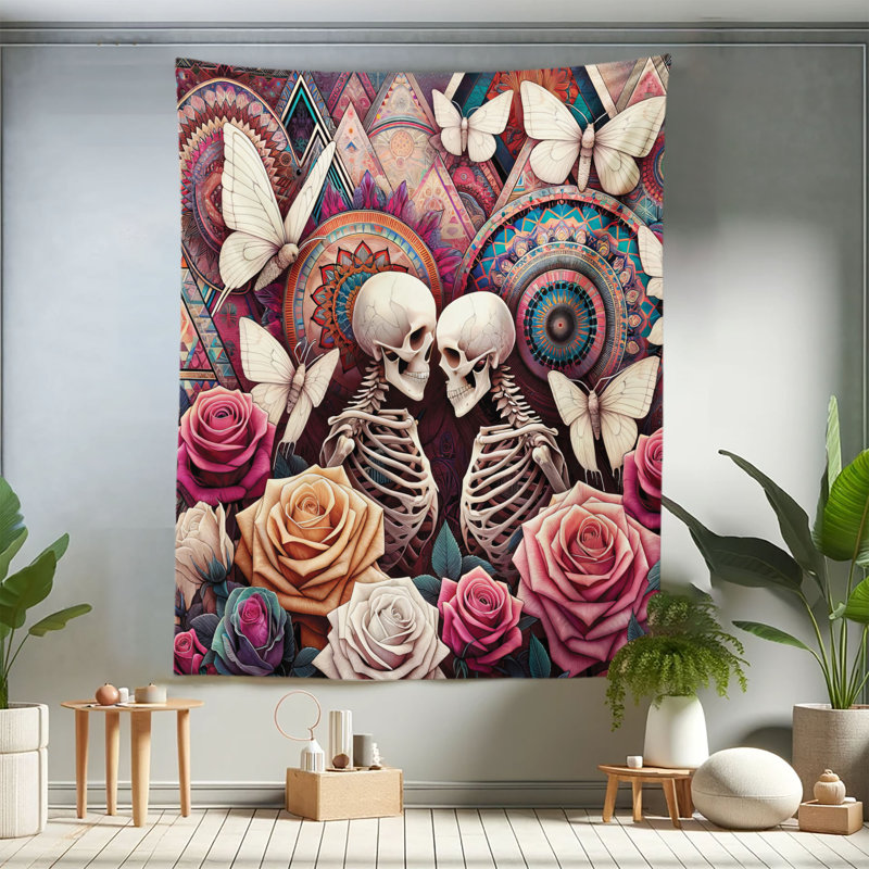 Tapisserie en microfibre, H 88 po x l 68 po