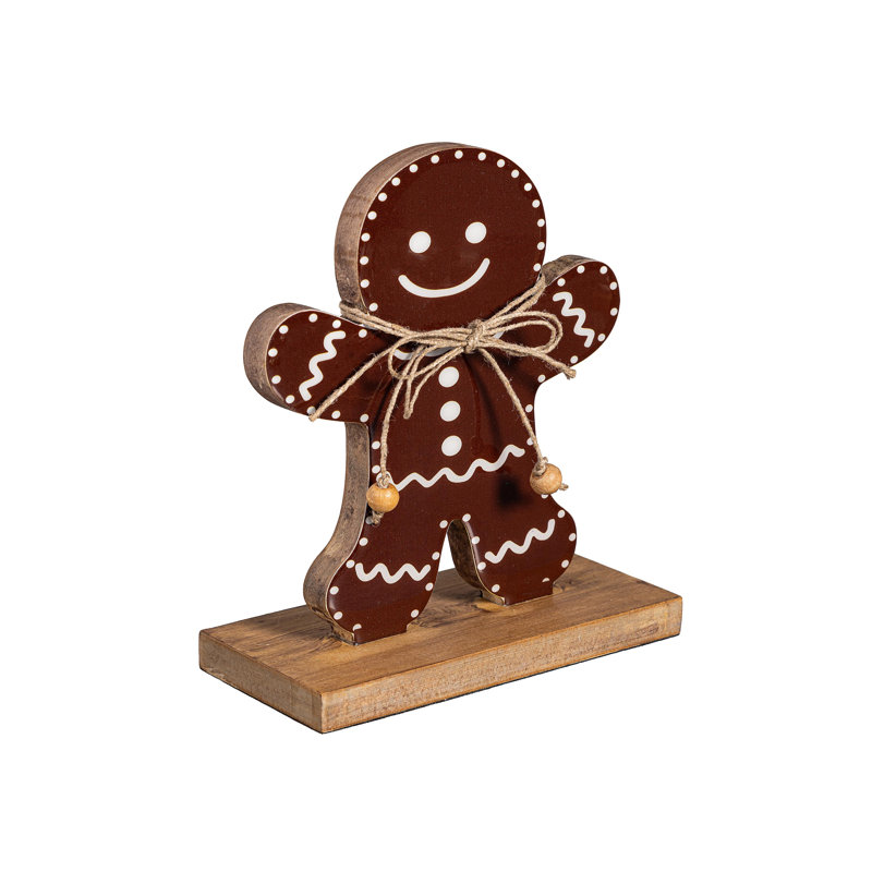 Ensemble de 2 tables de table Gingerbread Men
