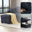 82" Velvet Sleeper Sectional Sofa with Storage Chaise, Convertible Sleeper Sofa Bed,  Pull Out Couch with USB Port, Side Pockets-1199611425