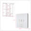Armoire Elma, chambre à coucher, blanc-536947744