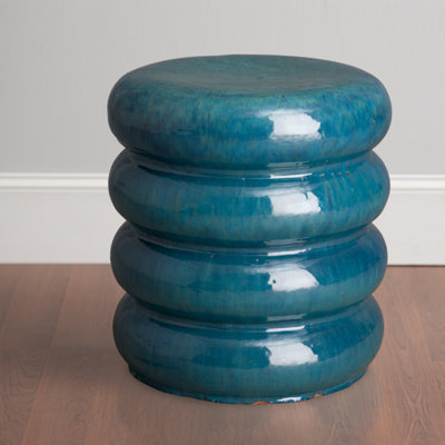 Ravenna Ceramic Garden Stool by Longshore Tides