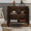 Buffet rétro en bois avec rangement, armoires décoratives-1013024085