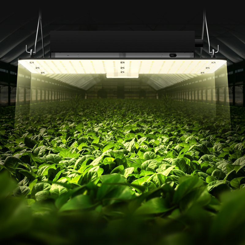 VEVOR 17.68-Inch Black Aluminum LED Grow Light Kit