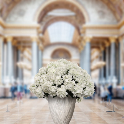 Ultra Realistic Faux Silk Hydrangea Arrangement - Artificial Flowers for Home Decor