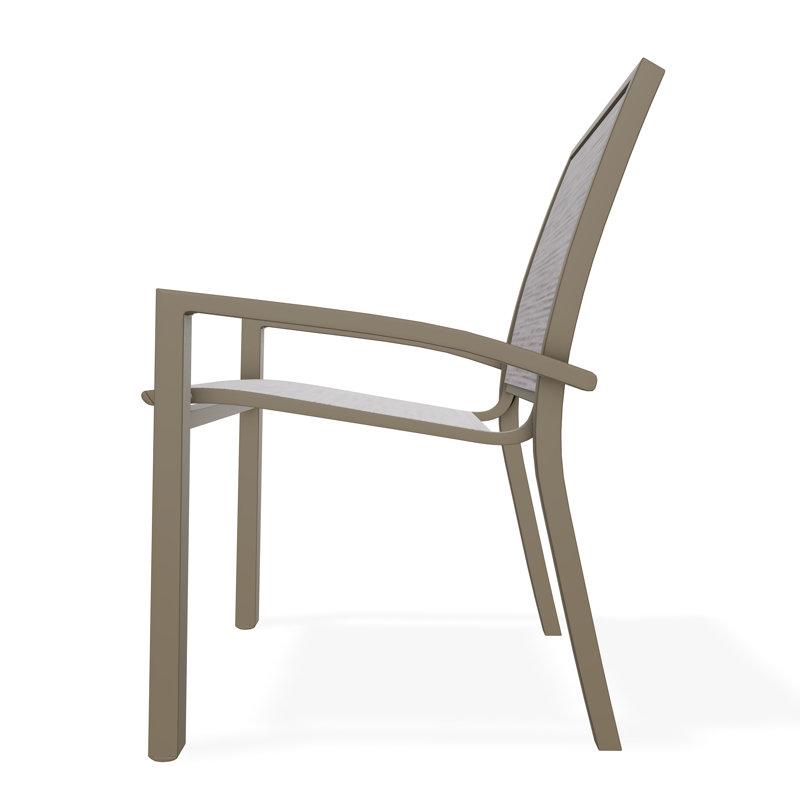 Kendall Outdoor Dining Chair, Beachwood, Fossil