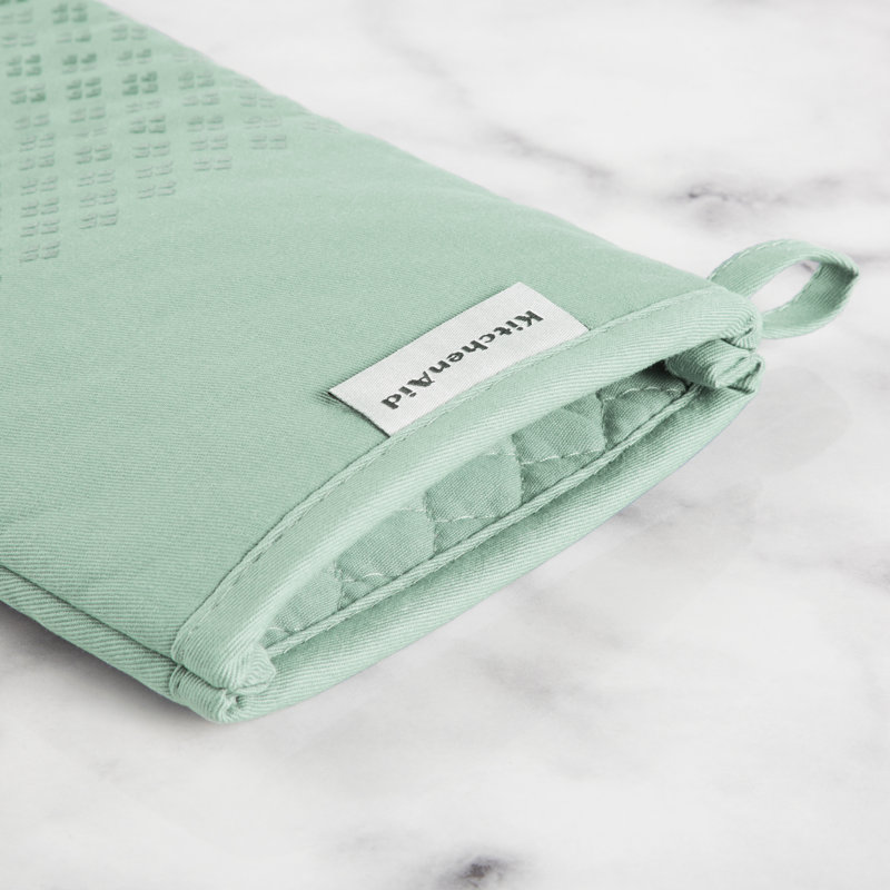 Gant de cuisine texturé en forme d'astéroide KitchenAid, Vert clair