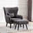 Grey with Footstool