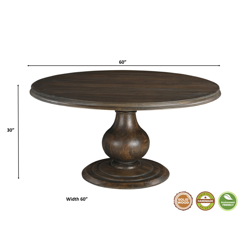 5-piece Solid Wood Dining Set