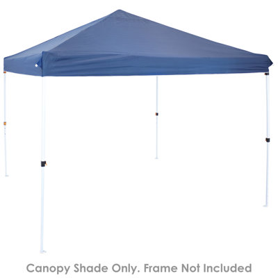  Auvent escamotable standard en tissu de remplacement standard 10 pi x 10 pi - Bleu