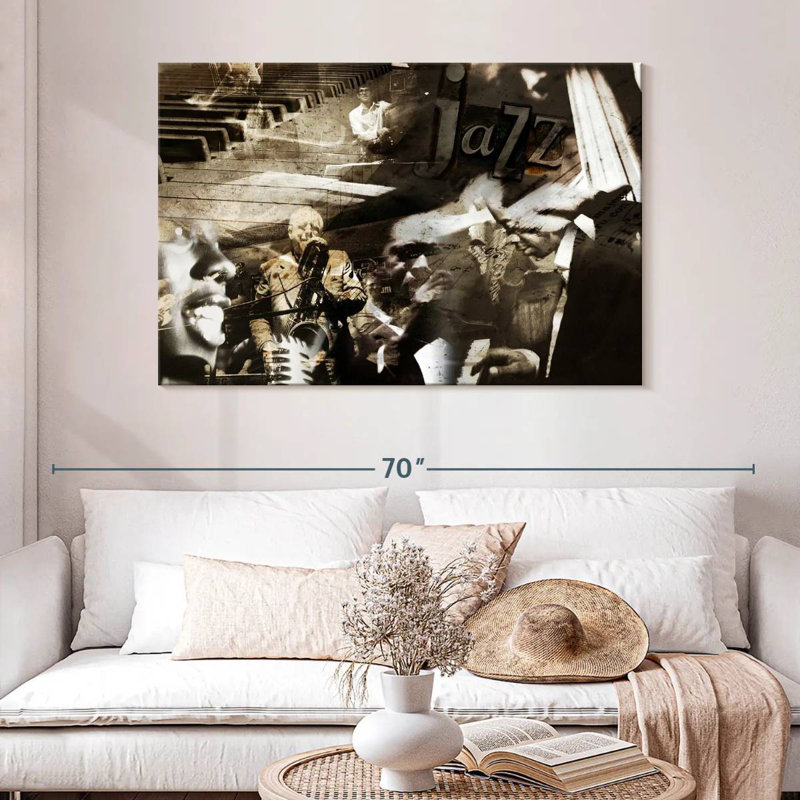 Abarca Collage Jazz, 32" H x 48" W