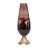 Abstract Glass Vase with Gold Accents-1301676211