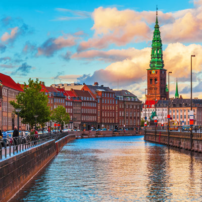 Irie Copenhagen, Denmark - Wrapped Canvas Print