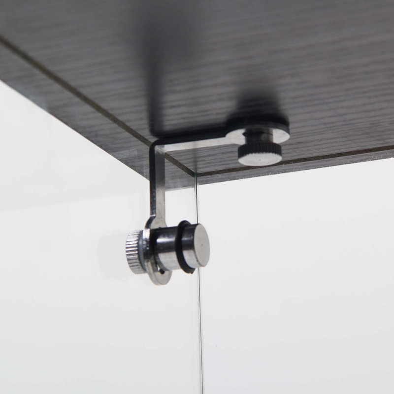 Vitrine en verre, Black