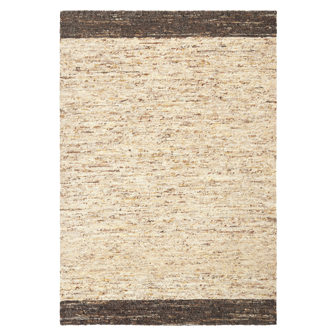 TOWN & COUNTRY Terra Montana Handcrafted Area Rug Beige/Dark Brown Town & Country Living Rug 