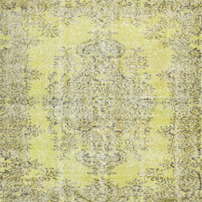 Tapis vert de style oriental