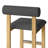 Brayden Upholstered Bar & Counter Stool with Wooden Sled Base-945015968-945015983-945015980