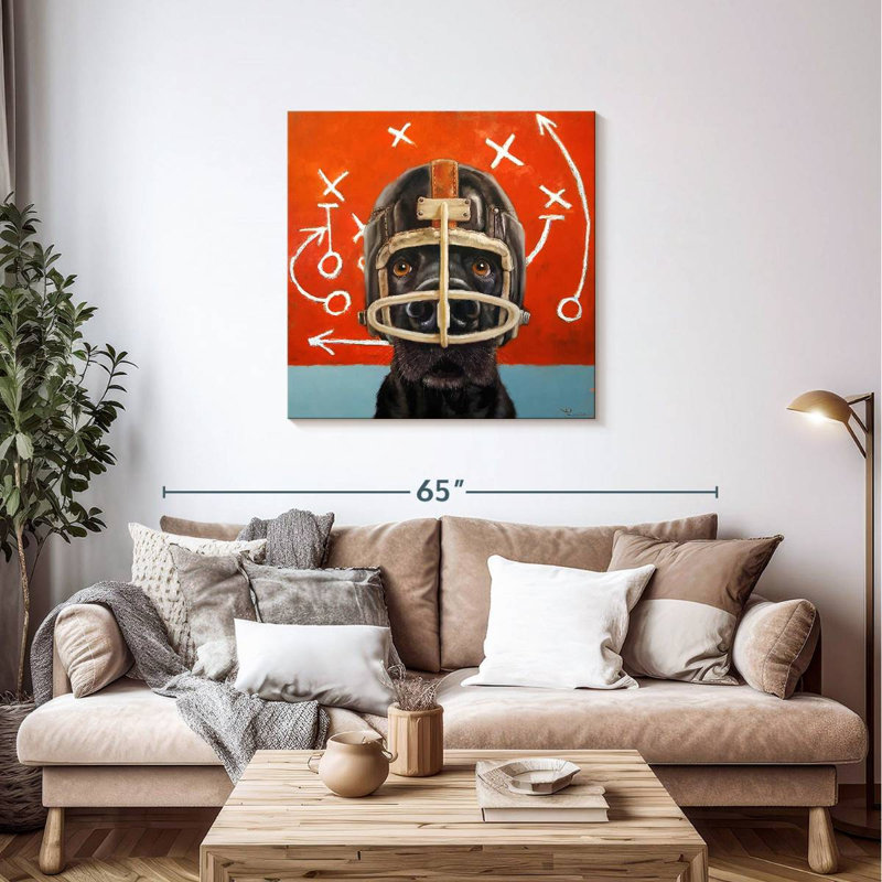 Brampt Rookie, 36" H x 36" W