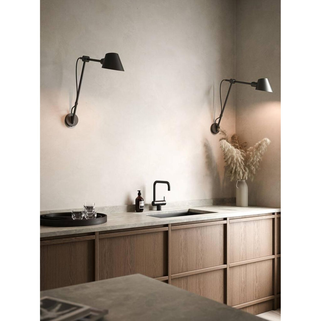 62cm H Outdoor Armed Sconce