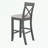 Rectangular Wood Dining Set with 2 Chairs-338636300-338636301-338636302