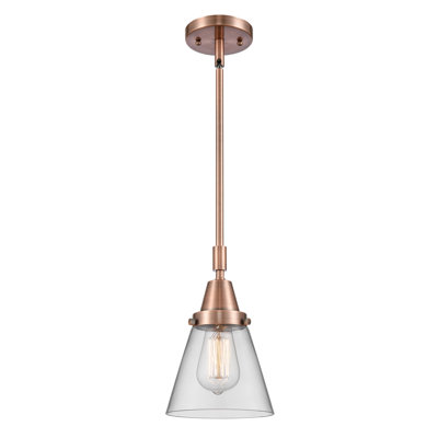 Luminaire suspendu conique 1 lumière Ashwath