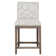 Nova Upholstered Stool with Solid Wood Frame