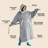 Bedsure Long Wearable Blanket 419GSM-100776170-107506416