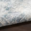 Tapis bleu / ivoire lavable en machine Privette-1573646376