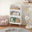 Bibliothèque, bibliothèque à 3 niveaux, organisateur de livres, armoire de rangement pour jouets