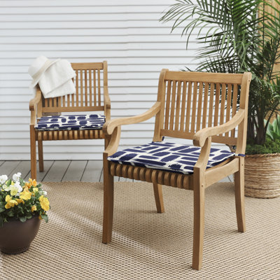 Indoor/Outdoor Chair Pad by Sand & Stable