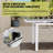 83" Long Aluminum Dining Table Extension Table-105703372
