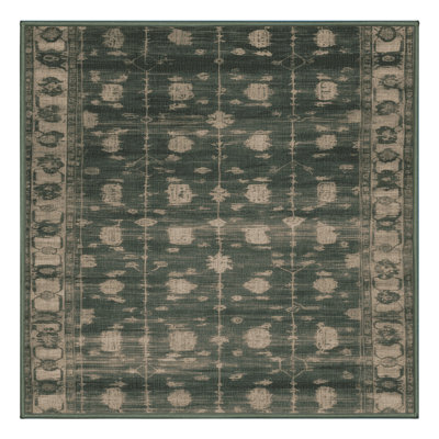 Tapis vert lavé à la machine