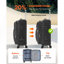 Valise à carreaux extensible 24 pouces avec roulettes Softside