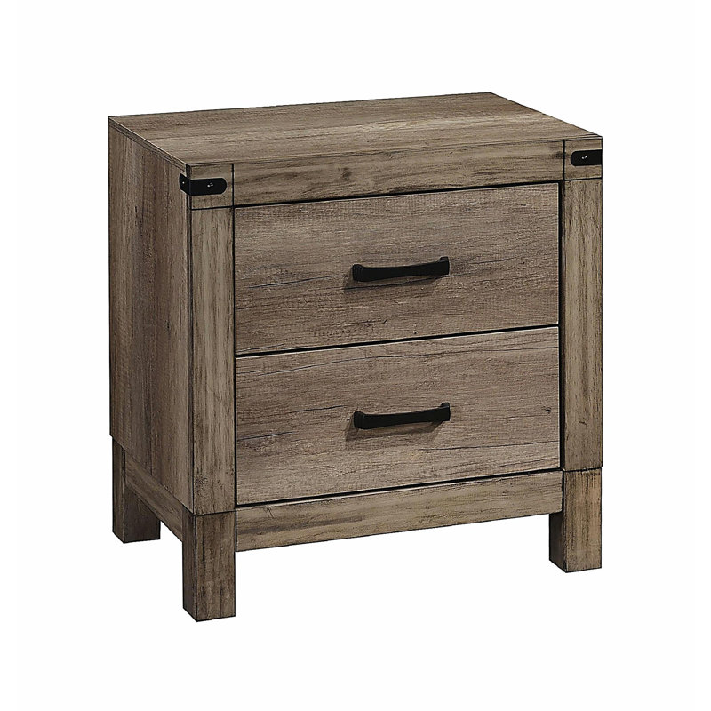 Table de bout 1 table de chevet en bois brun