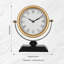 Horloge de bureau - Horloge rétro classique et décoration de tablette