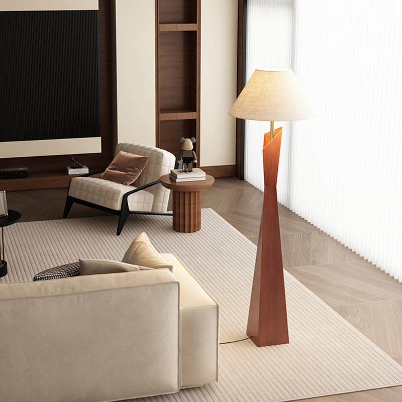 Luminaire suspendu en résine, Brun noisette