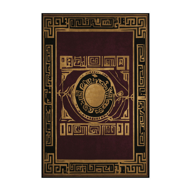 Tapis doré, Rectangulaire 8 pi x 10 pi