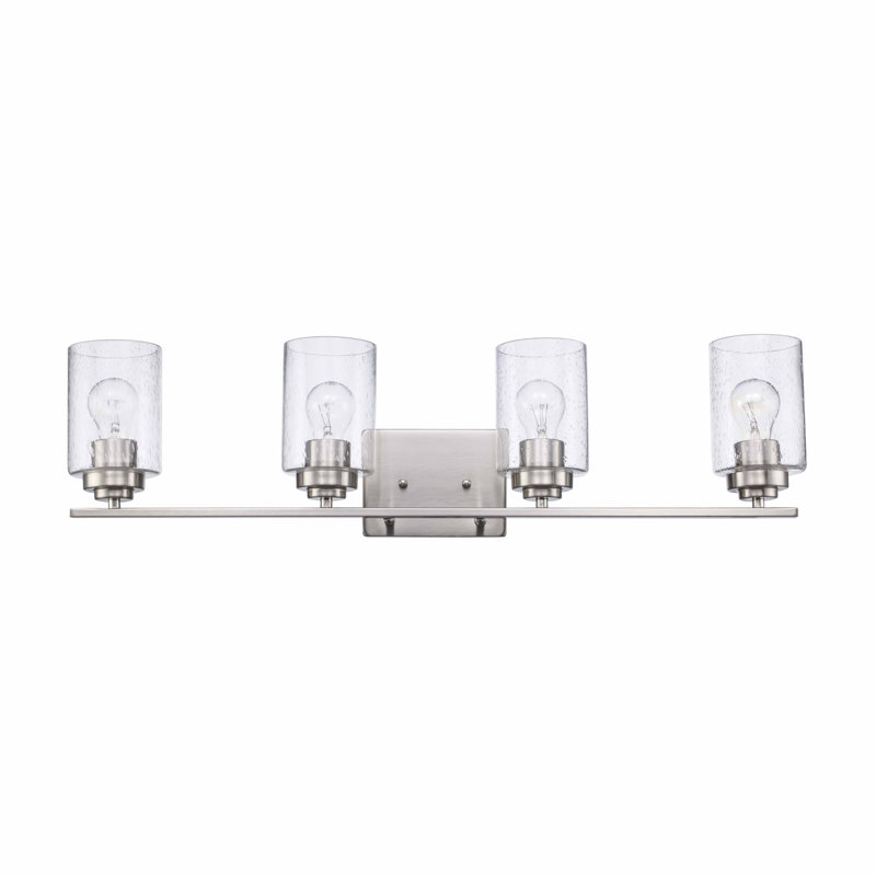 Amoret 4 - Light Dimmable Chandelier, Brushed Nickel