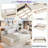 Dunbabin Velvet Upholstered Platform Bed with Storage Shelves and 2 Drawers-547479913