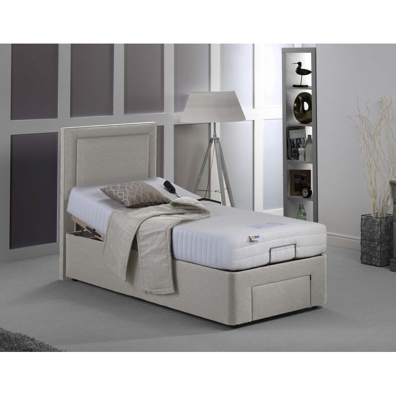 Nollie Adjustable Bed with Mattresses, Small Single (2'6)