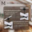 Alessandra Tropical - Five Blade Ceiling Fan - Integrated LED -Matte Black Finish -Light Blue Blades-968185000-968185007