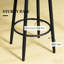 Tabourets de bar de style nordique, ensemble de 2 chaises de cuisine pivotantes, pour votre maison