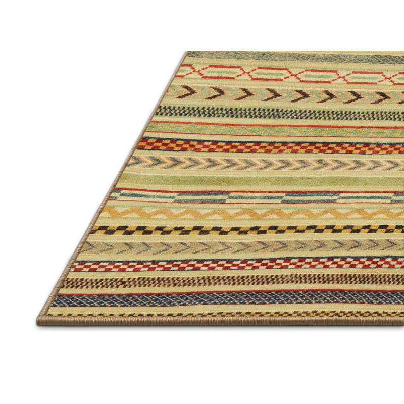 Abstract Indoor Rug, Rectangle 2' x 4'