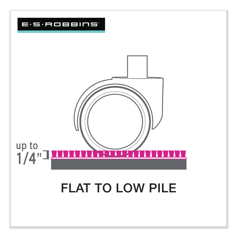 Tapis de chaise standard, l 45 po x P 53 po, Inclus
