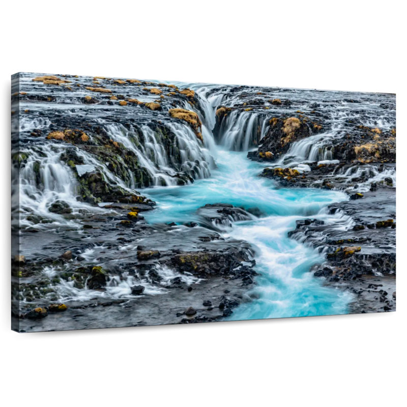 Cascade Alvord Bruarfoss en Islande II, H 8 po x l 12 po