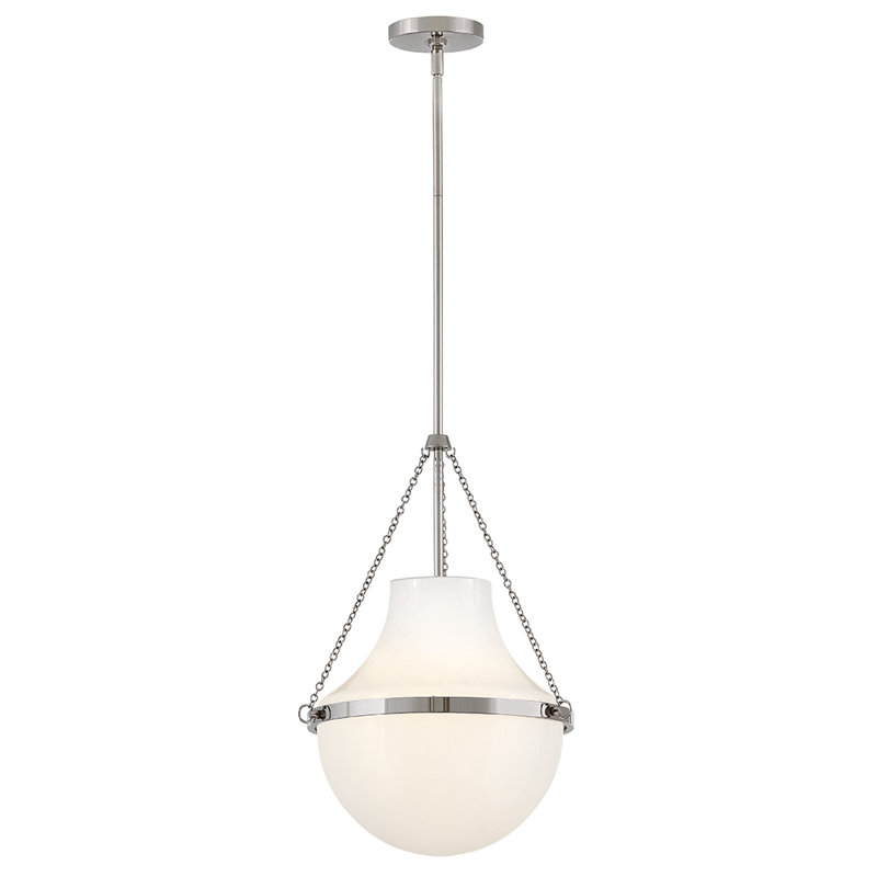 Grand luminaire suspendu Hinkley Collins, H 20,25 po x l 15 po x P 15 po