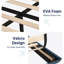 Structure de lit plateforme avec tête de lit tapissier en tissu et support en lattes de bois-705834763-705834754