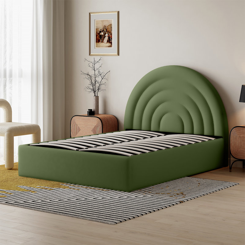 Upholstered Ottoman Storage Bed