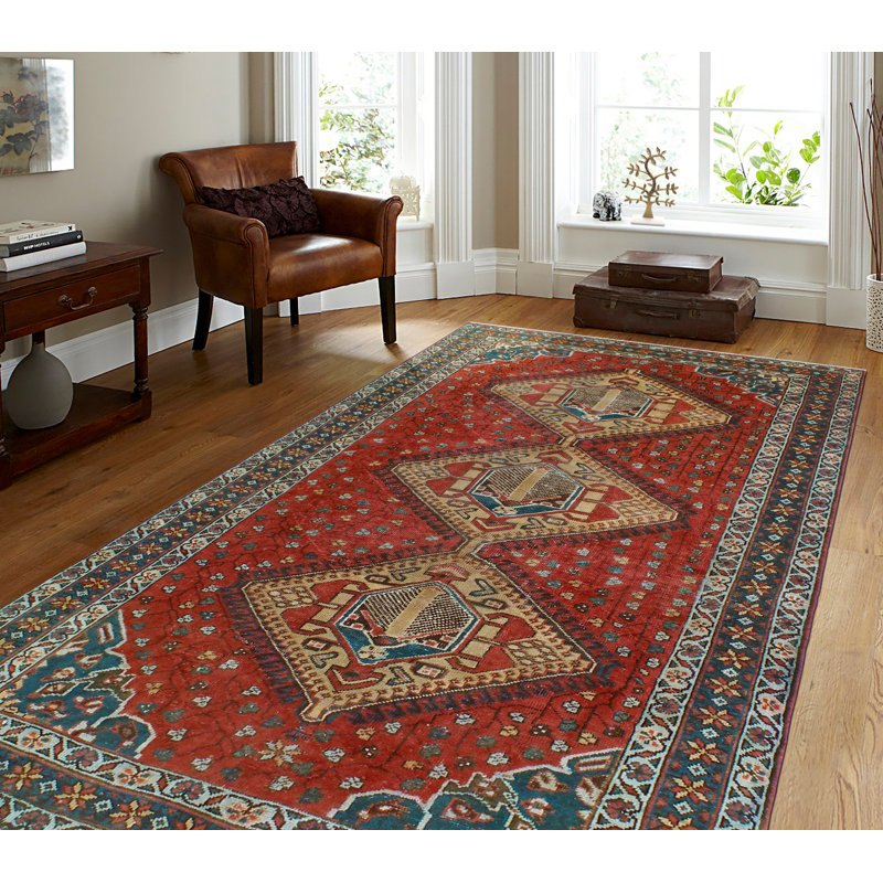 Khusbu Heriz Behrad Rust Runner